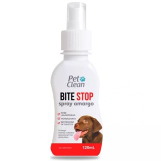 Bite Stop Spray Amargo Adestrador 120ml - Pet Clean em Oferta na Shopee