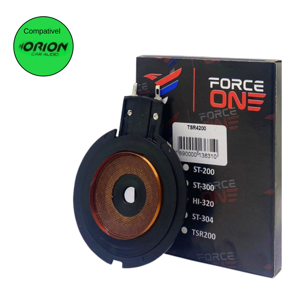 Reparo Driver Tsr4200 Tweeter Orion 8 Ohms 120w - Forceone em Oferta na Shopee