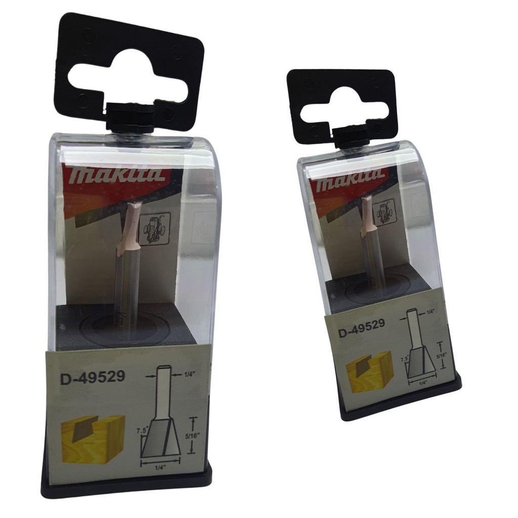 Fresa Rabo de Andorinha Makita 1/4 Haste 1/4 modelo D-49529