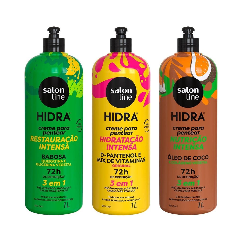 Cronograma Capilar com Hidra 1L