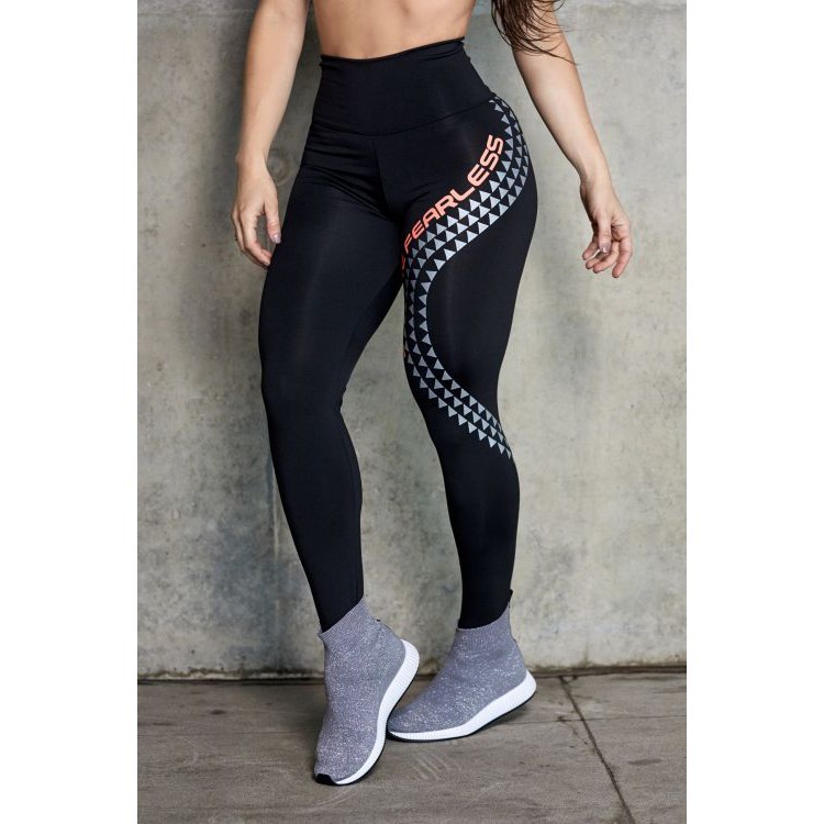 Calça Legging Leg Fitness Moda Academia Suplex Ginástica Fearless Barata