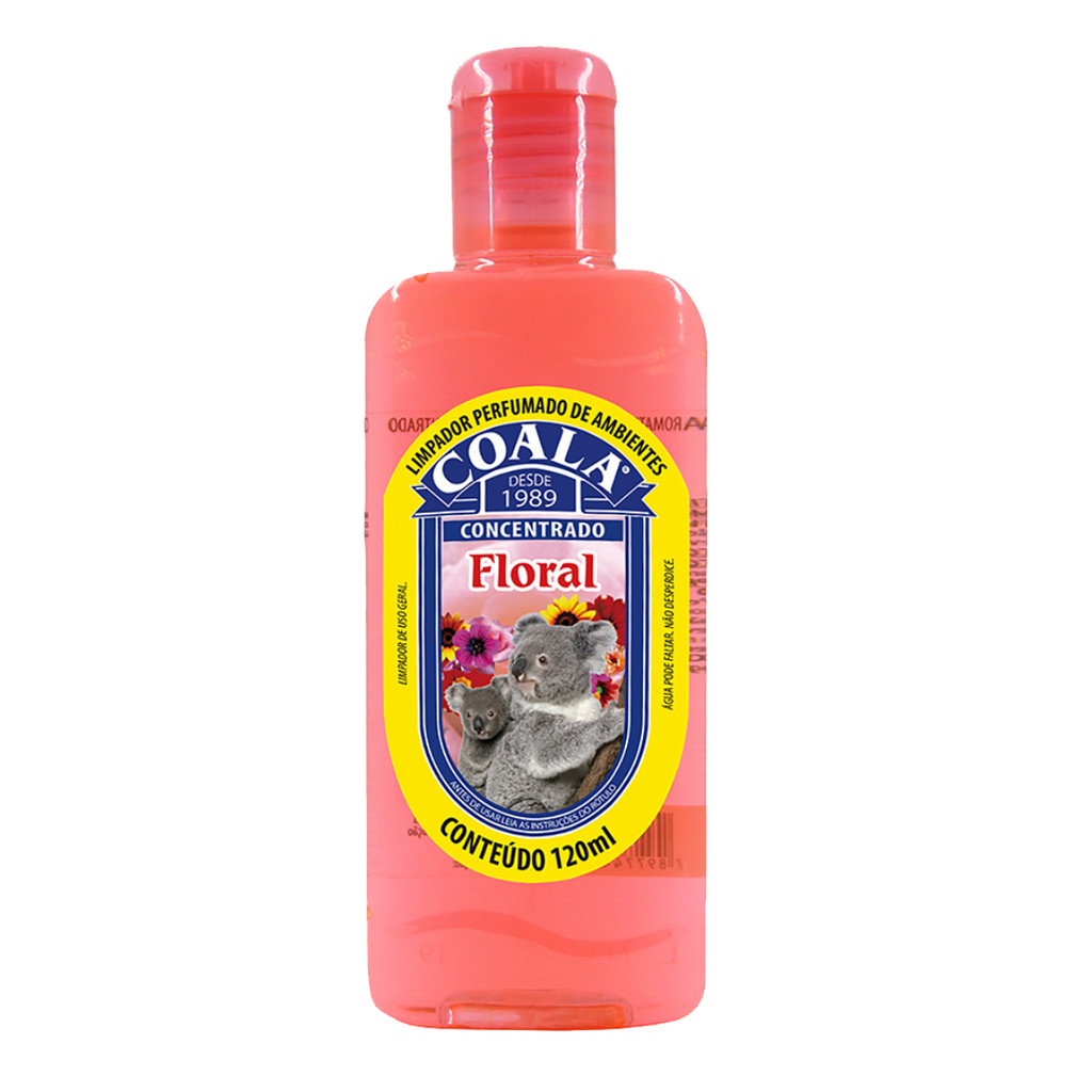 Limpador Floral 120ml Coala - Cheiroso e Durador em Oferta na Shopee