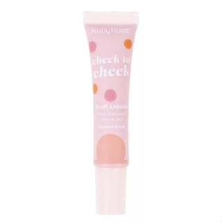 Blush Líquido Cheek To Cheek Ruby Rose em Oferta na Shopee