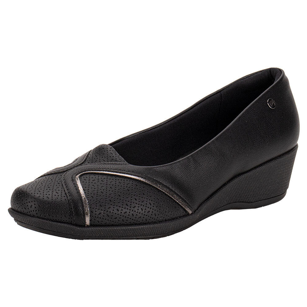 Sapato Feminino Anabela Piccadilly 143225 em Oferta na Shopee