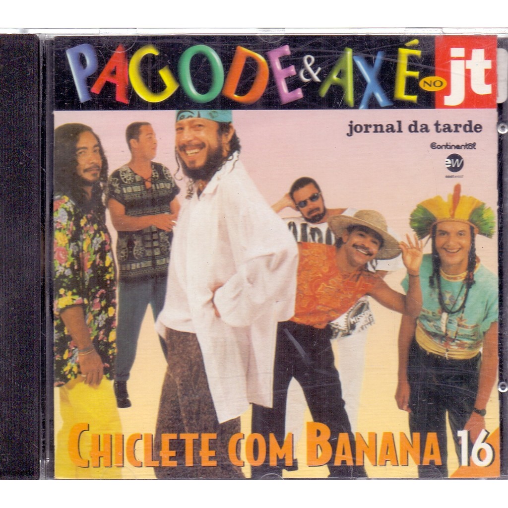 CD CHICLETE COM BANANA / PAGODE & AXÉ NO JT 16 COLEÇÃO [34]