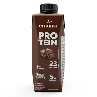 Bebida Láctea Emana Protein Sabor Cacau com 23g de Proteínas 250ml em Oferta na Shopee