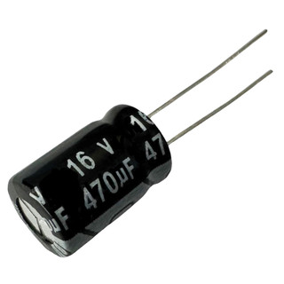 470X16V - KIT 10 PÇS CAPACITOR ELETROLITICO 470UF X 16V 105º