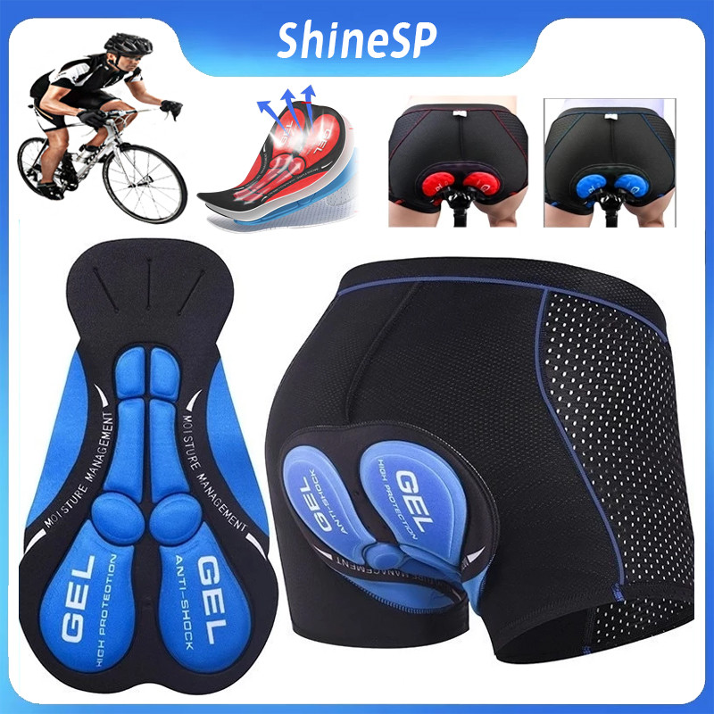 Calça Short Ciclista Com Gel Respirável À Prova De Choque 5d/3d PRONTA ENTREGA
