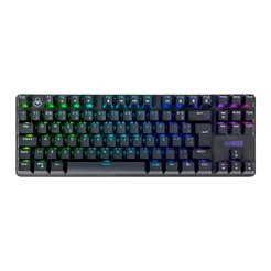 Teclado Mecanico Mancer Ghoul MK3, RGB, ABNT2, Switch Huano Vermelho, Preto, MCR-GHM3-RGB01RD