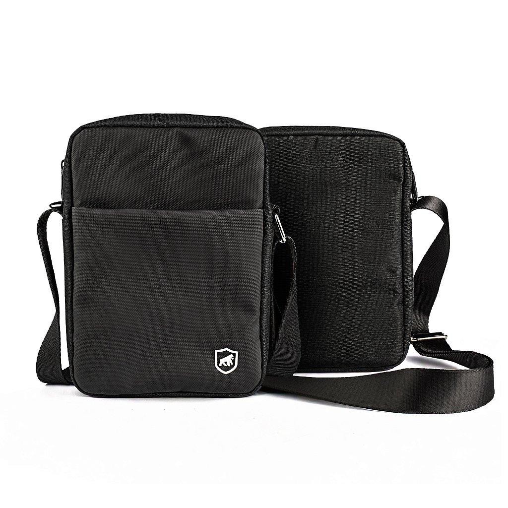 Shoulder Bag Transversal | Bolsa Compacta Unissex Antifurto - Symetric - Gshield em Oferta na Shopee