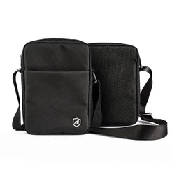 Bolsa masculina transversal Gshield Shoulder Bag Symetric antifurto resistente à água