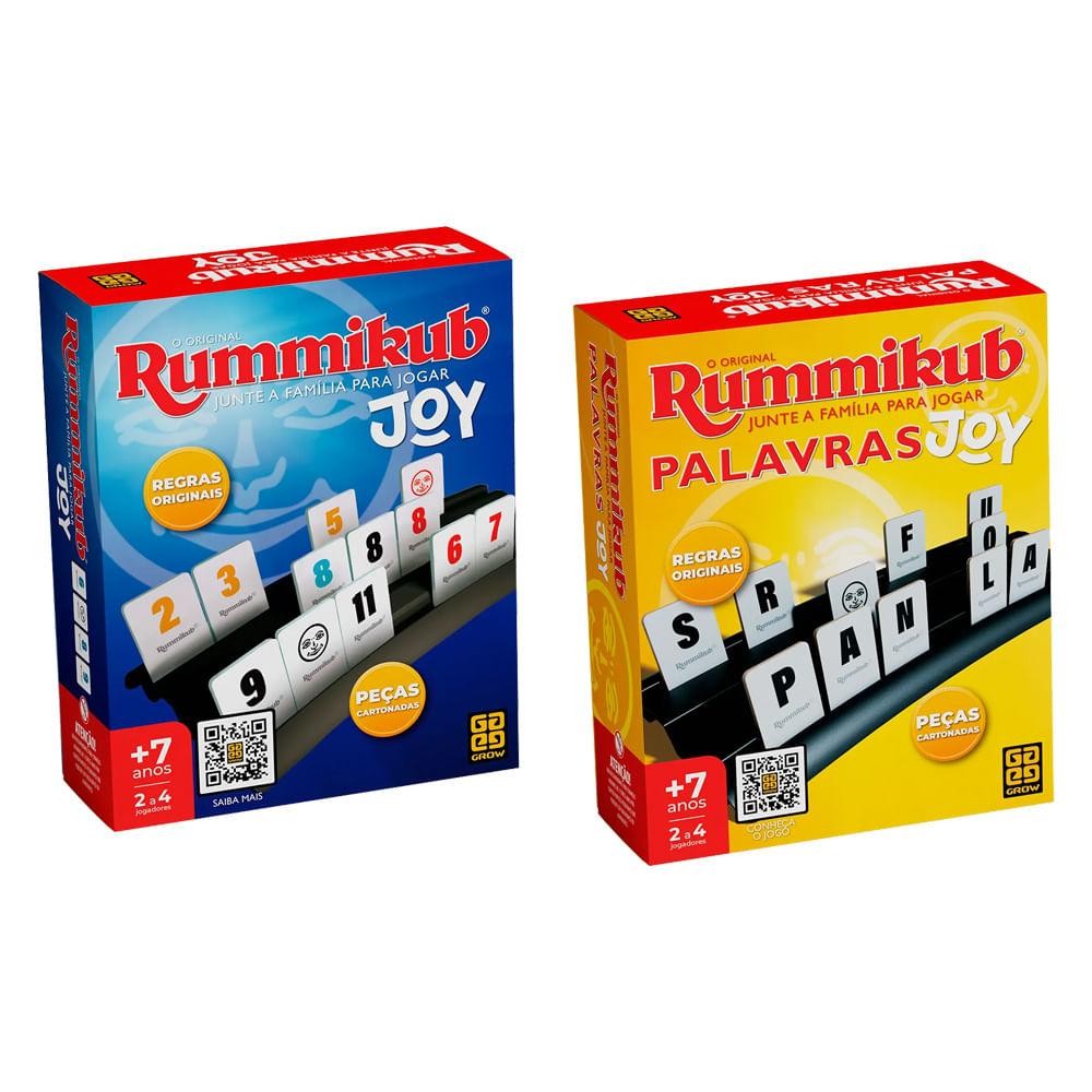 Combo Jogos Rummikub Joy em Oferta na Shopee