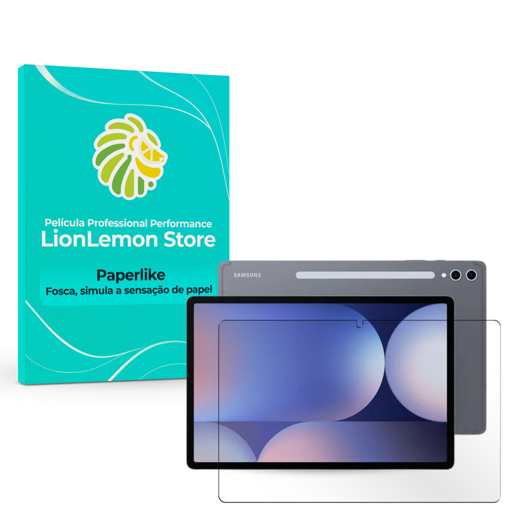 Película Paperlike Cerâmica p/ Galaxy Tab S10+ Plus Tela 12.4" em Oferta na Shopee