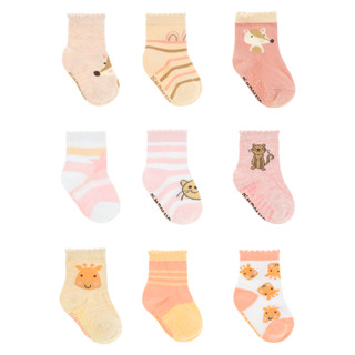 Kit 3 Pares Meia Infantil Menina Algodão Cano Médio Pimpolho em Oferta na Shopee