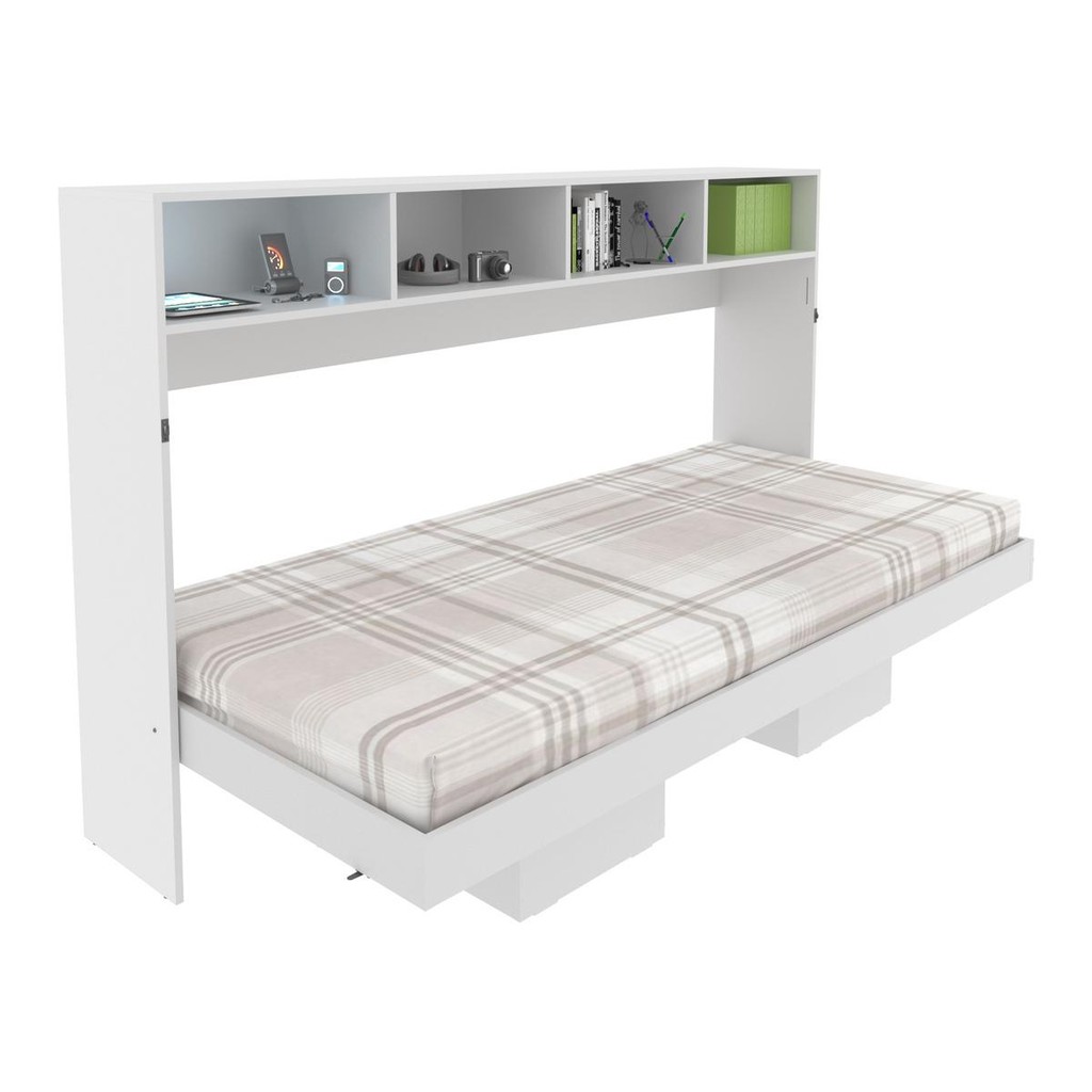 Cama Articulada Solteiro para Colchão 88 x 188 cm Multimóveis CR35066 Branca em Oferta na Shopee