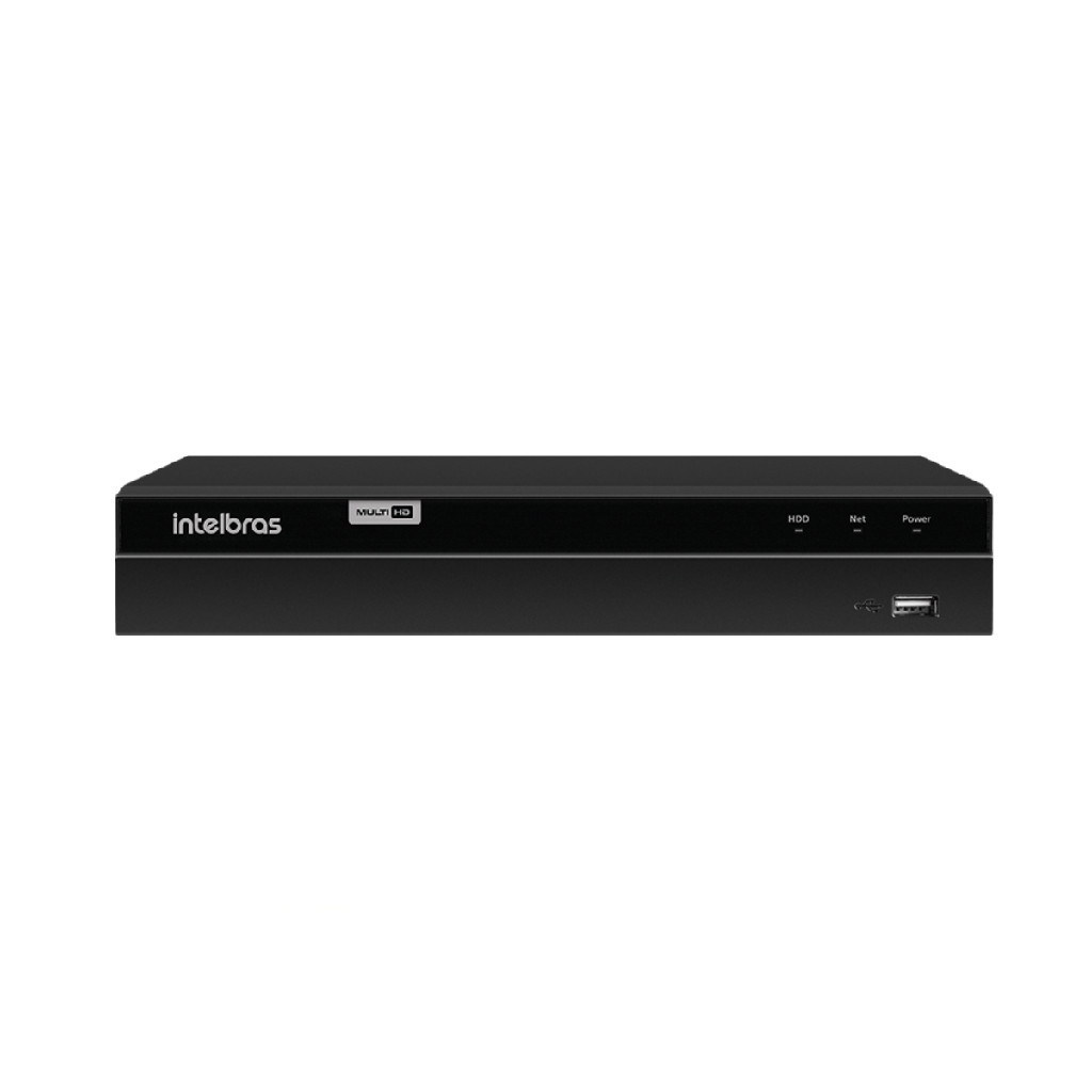 GRAVADOR MHDX 1304 - 4 CANAIS RES 1080P MODO NVR INTELBRAS