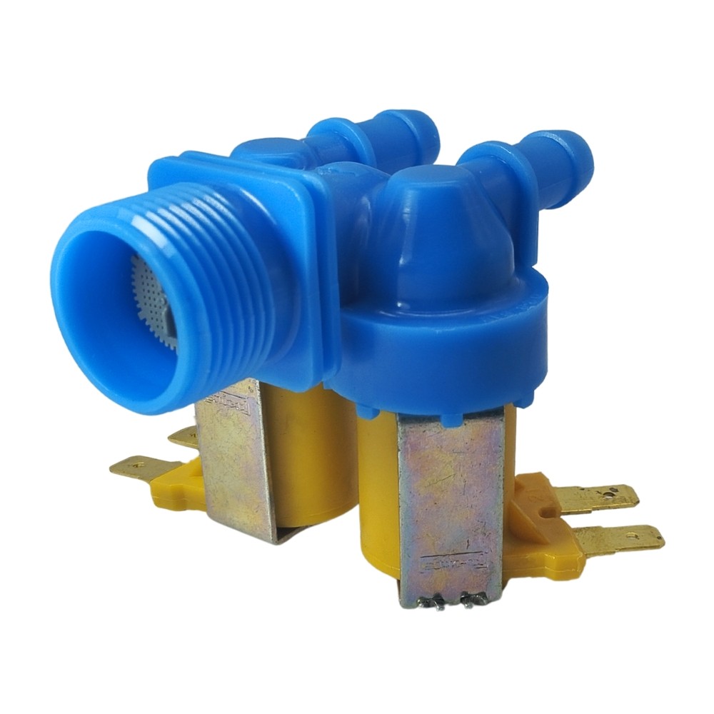 Válvula Dupla Entrada de Água para Lavadora Electrolux LTD16 LTD15 LDD16 LTD13 LTD09 LTD11 A99089301