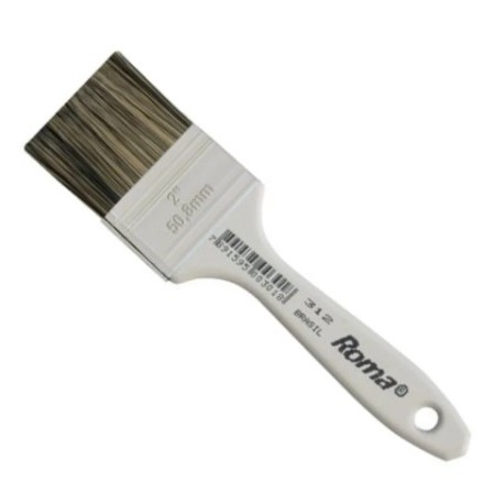 TRINCHA (PINCEL) 312 TAMANHO 2 - SINTETICA GRIS ROMA - PROFISSIONAL