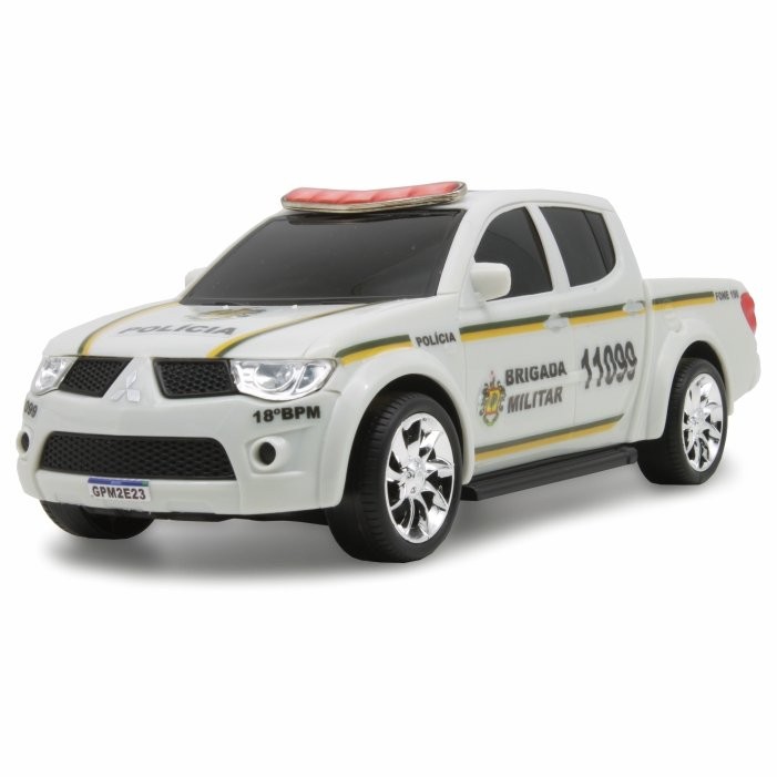 L200 Em Miniatura Viatura Brigada Militar Rio Grande do Sul BM RS
