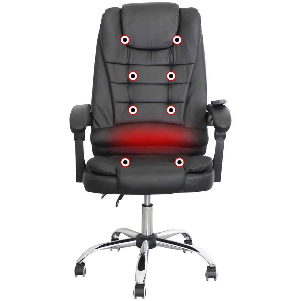 Cadeira de Escritório Presidente Massagem e Aquecimento - Bivolt em Oferta na Shopee