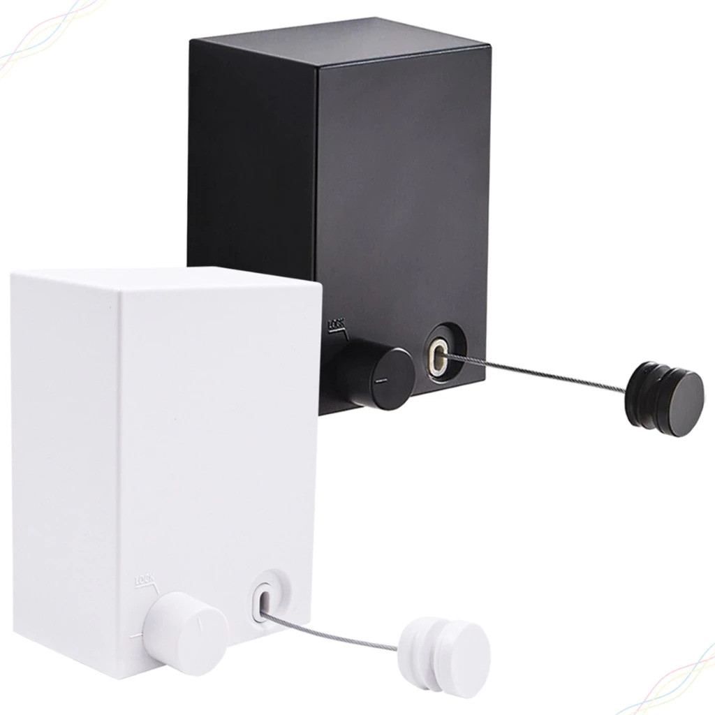 kit Varal De Arame Retrátil De Aço Para Secar Lavanderia Suporta Até 20kg em Oferta na Shopee