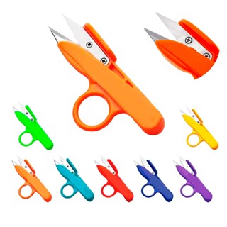 Kit com 12 Tesouras de Arremate Coloridas - Ergonomia e Estilo para Costura em Oferta na Shopee