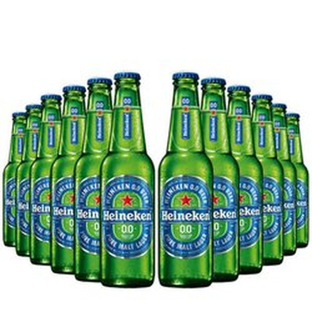 Cerveja Sem Álcool Heineken 0,0% - Long Neck 330mL - Nacional - 12 un