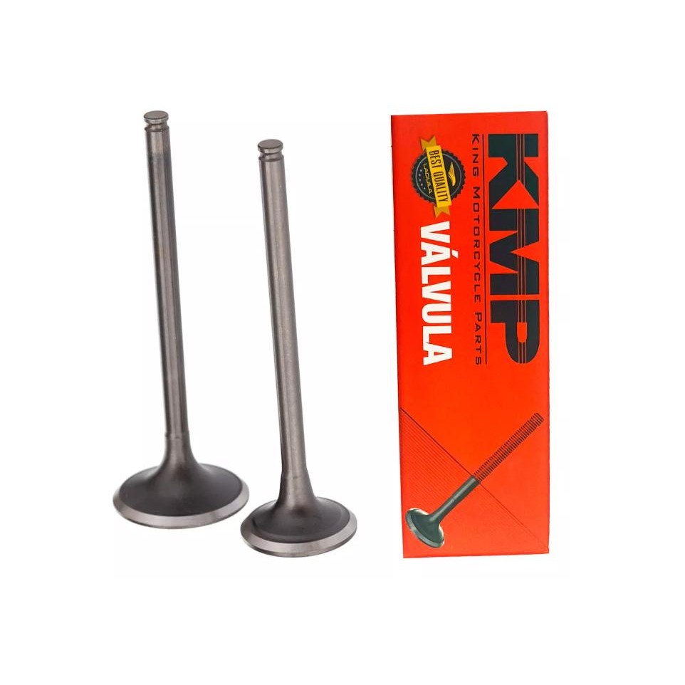 Kit Válvulas Admissão Escape KMP - Honda Biz 125 2015+