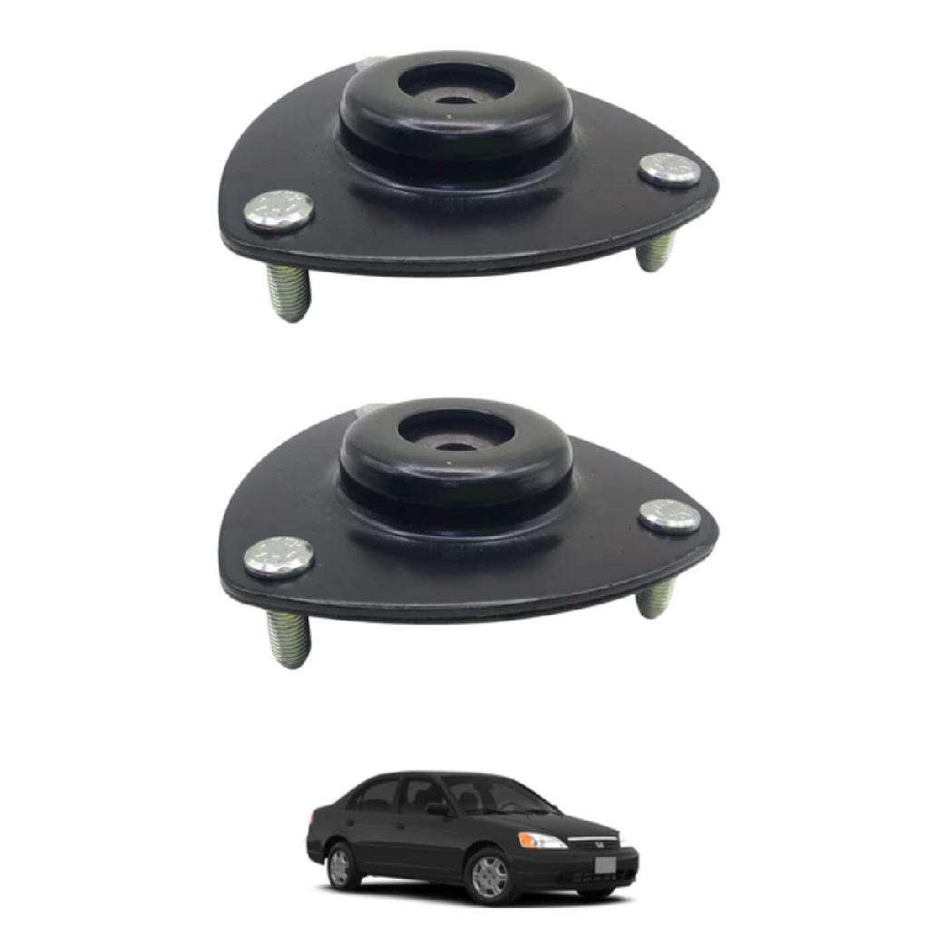 Par De Coxim Do Amortecedor Dianteiro Honda Civic 2001