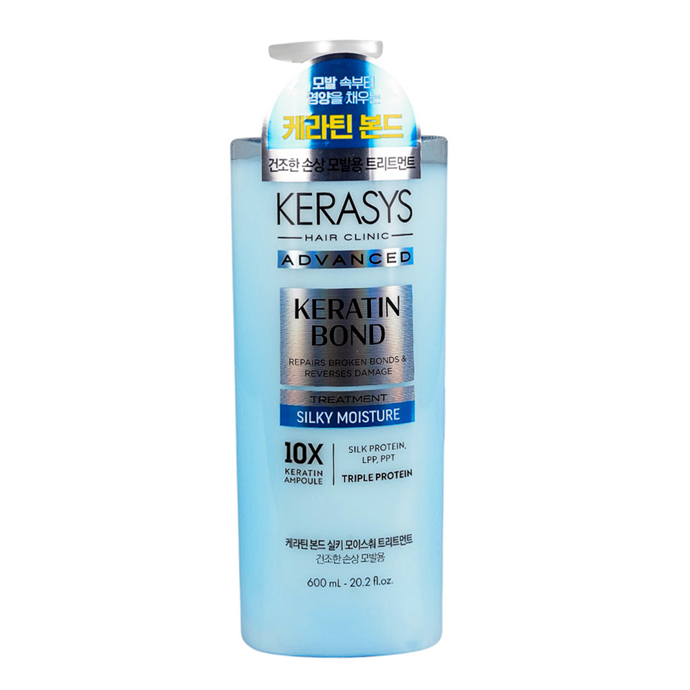 Kerasys - Keratin Bond Silky Moisture Treatment (Máscara) 600ml - Beauty