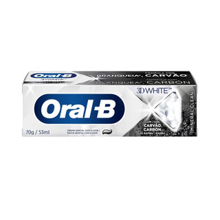 Creme Dental Oral B Mineral Clean 3D White 70g em Oferta na Shopee