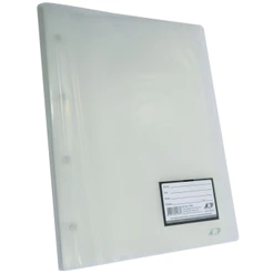 Pasta Catálogo com 10 Envelopes Cristal Acp, Leve, Versátil e Ideal para Organização de Documentos