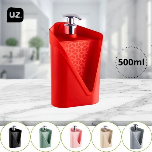 Porta Detergente 500ml E Esponja Clik UZ