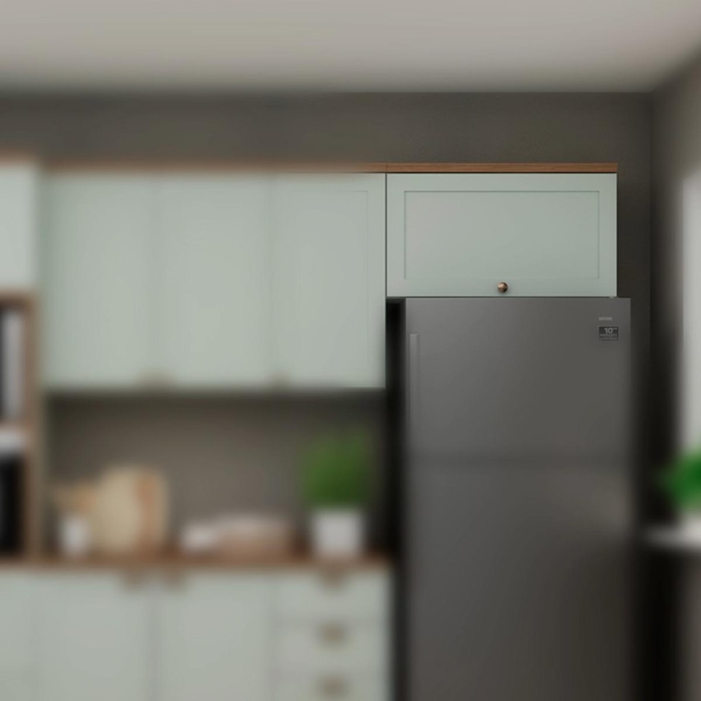 Armário de Cozinha Genialflex 1 Pt Basculante 80 cm Hortelã em Oferta na Shopee