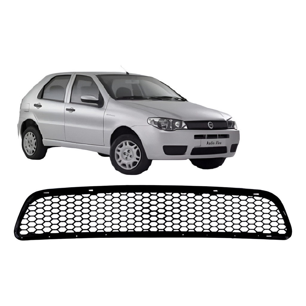 Grade Central Tela Parachoque Palio 2004 2005 2006 2007 2008 em Oferta na Shopee