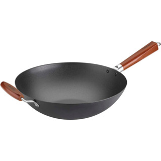 Panela Wok Cuisinart 35 Cm Com Cabo Auxiliar Csw26-36H em Oferta na Shopee