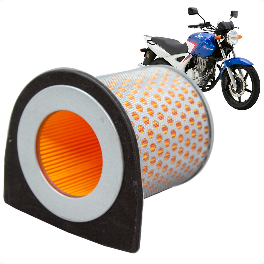 Filtro De Ar Para Moto Honda Cbx 250 Twister 2001 2002 2003 2004 2005 2006 2007 2008 Da Pra Twister