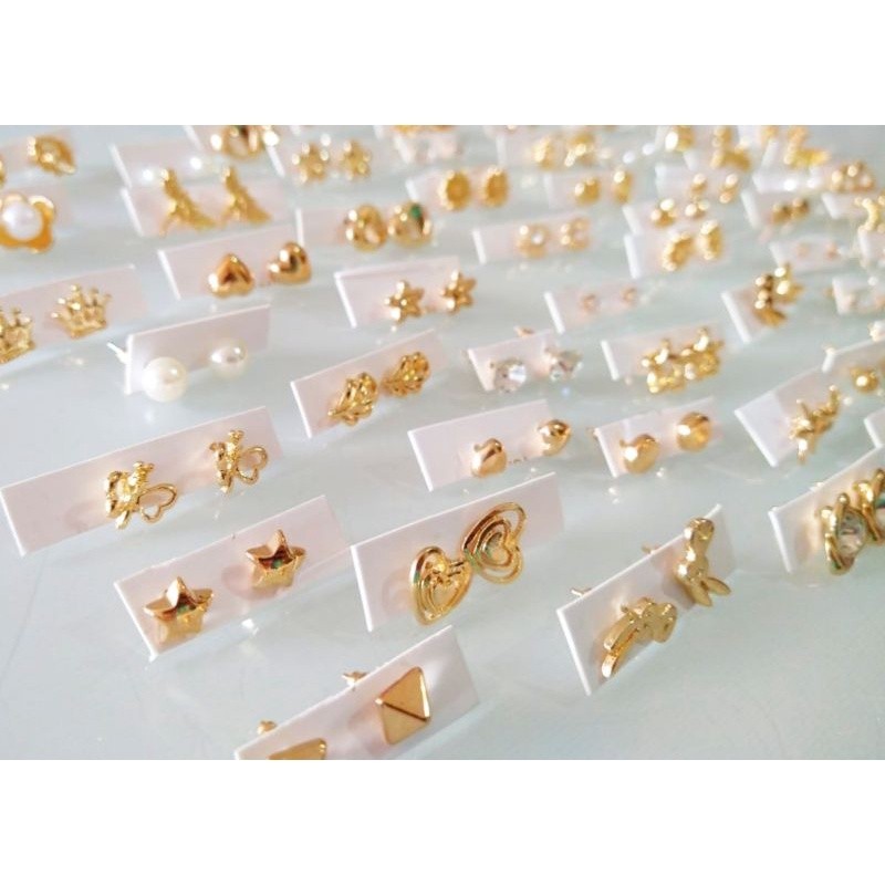 Brincos Pequenos Variados 25 Pares Brinco Soldado Qualidade Atacado