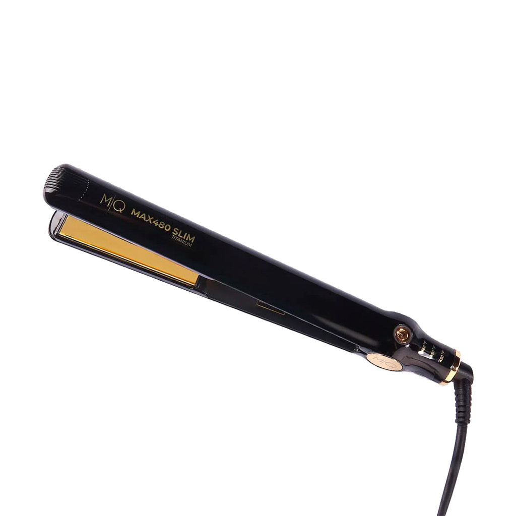 MQ Professional Max480 Slim Titanium - Chapinha de Cabelo Preta em Oferta na Shopee
