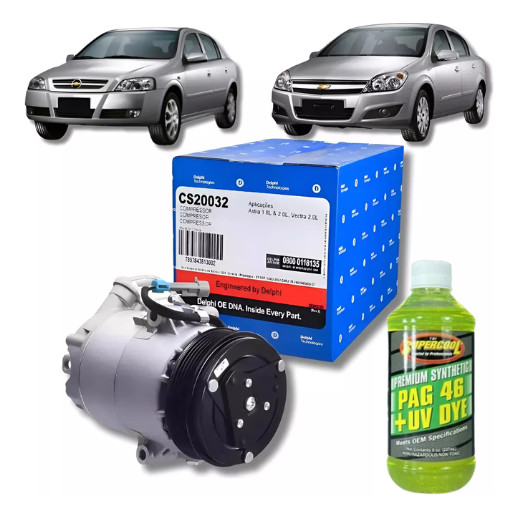 Compressor Ar Astra 99 A 05 / Vectra 05 A 12 Delphi + Óleo