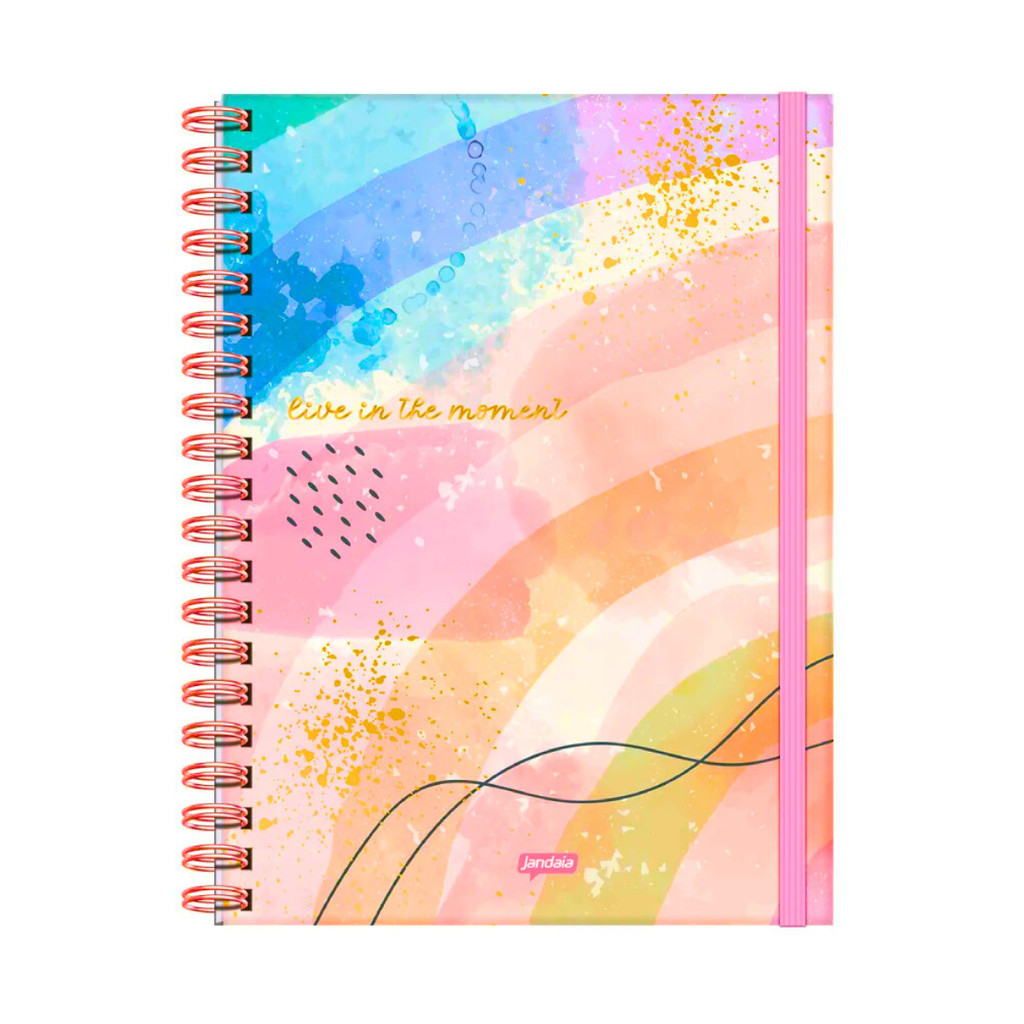 Caderno Inteligente Neo La Creme 80 Folhas - JANDAIA em Oferta na Shopee