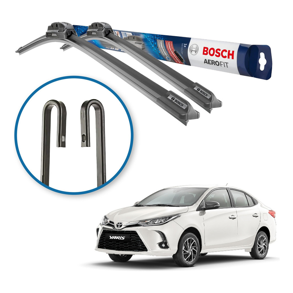 Palheta Limpador Parabrisa Original Bosch Toyota Yaris 2018 A 2024 em Oferta na Shopee