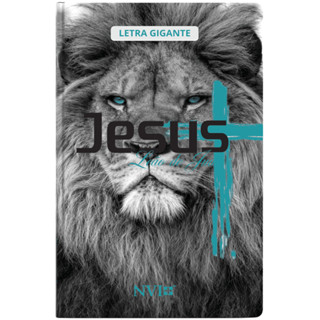 Bíblia Sagrada Letra Maior | NVI | Leão Judá | Capa Dura em Oferta na Shopee