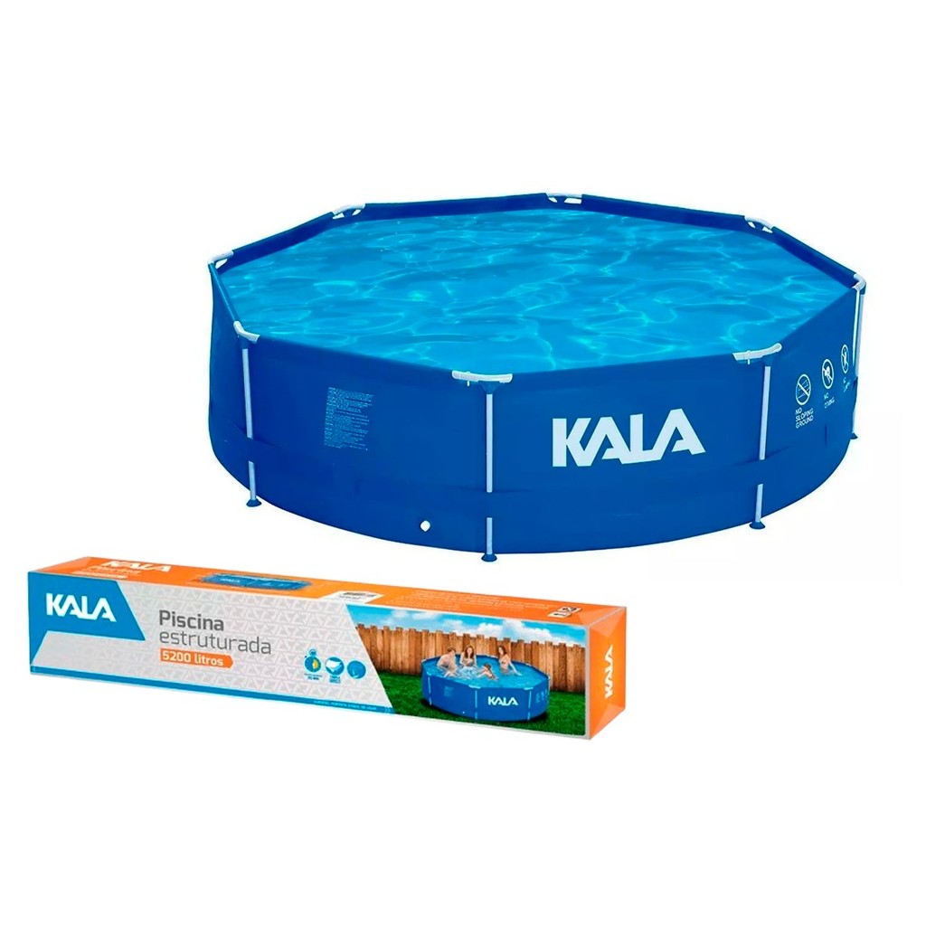 Piscina Redonda Estruturada Kala 5200 LITROS