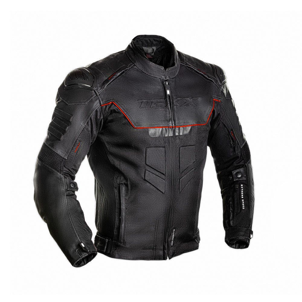 Jaqueta Motociclista Couro Texx Falcon V2 Resistente À Água