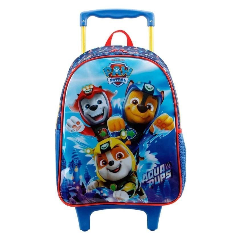 MOCHILA COM RODAS TAM 14 PATRULHA CANINA X1 XERYUS - 11761