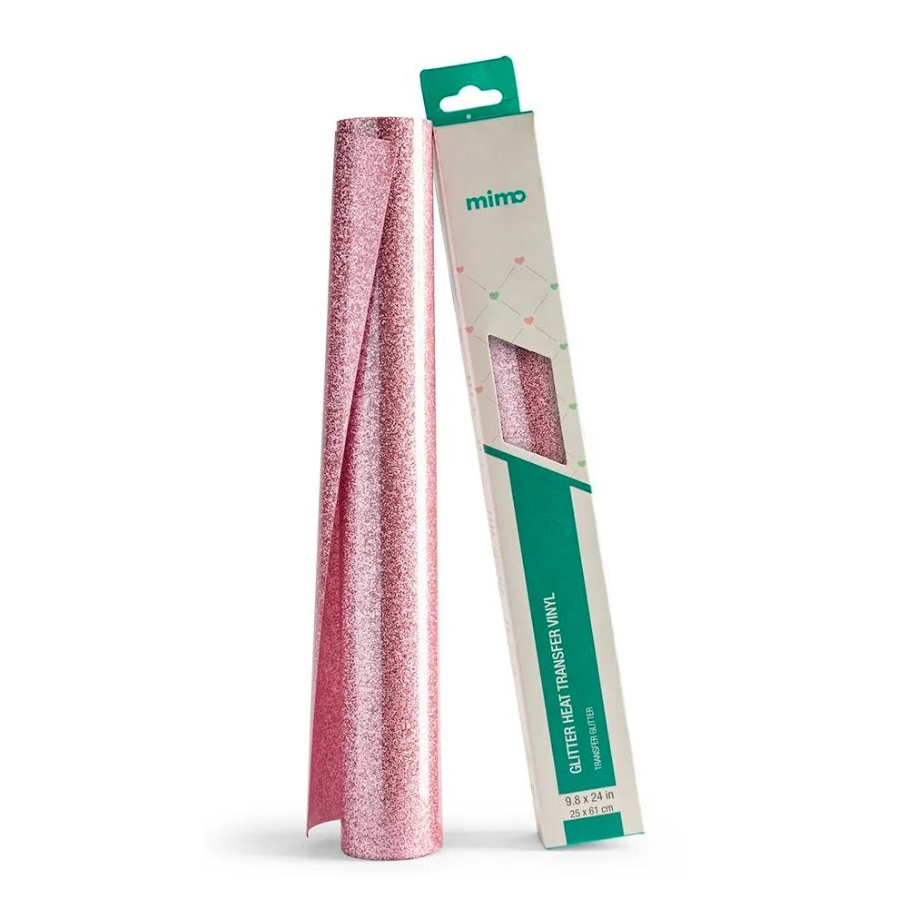 Transfer Glitter - Ouro Rosé - Mimo - 25 x 61 cm- 1 Unid em Oferta na Shopee