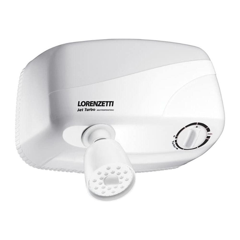 Chuveiro Lorenzetti Jet Turbo Multitemperaturas 7800w Branco 220v em Oferta na Shopee