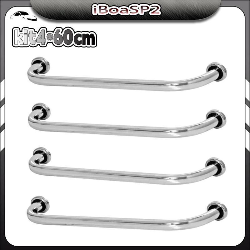 Kit 4 Barra De Apoio Para Idosos/Deficientes