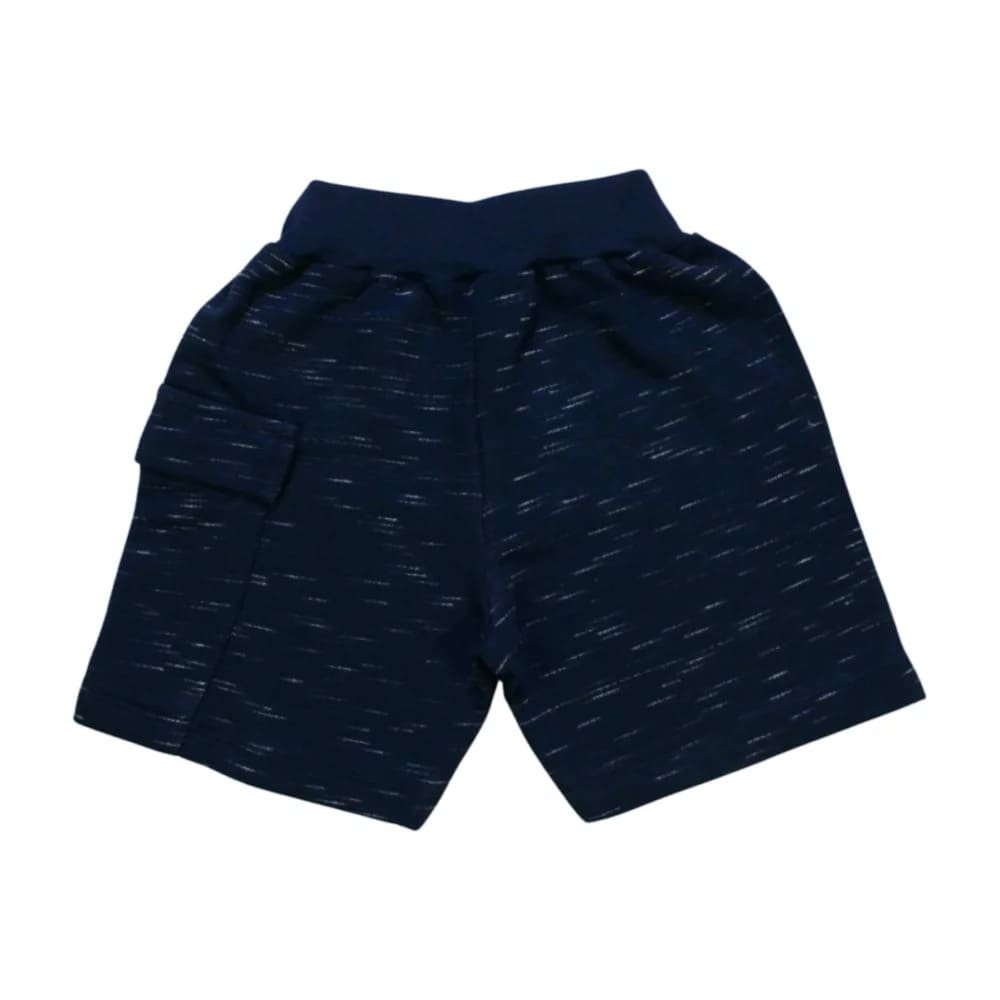 Bermuda infantil Cargo Moletinho Jet com Bolso 2324 - Bicho Bagunça